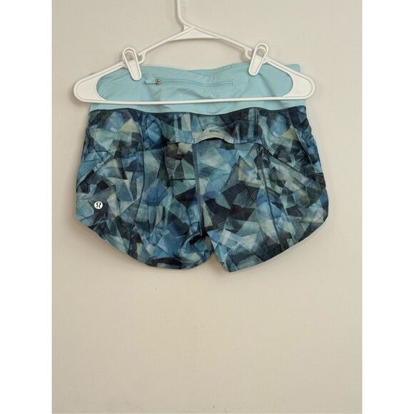 Lululemon speed up city shadow alpine snow shorts size 6 tall - Picture 2 of 4